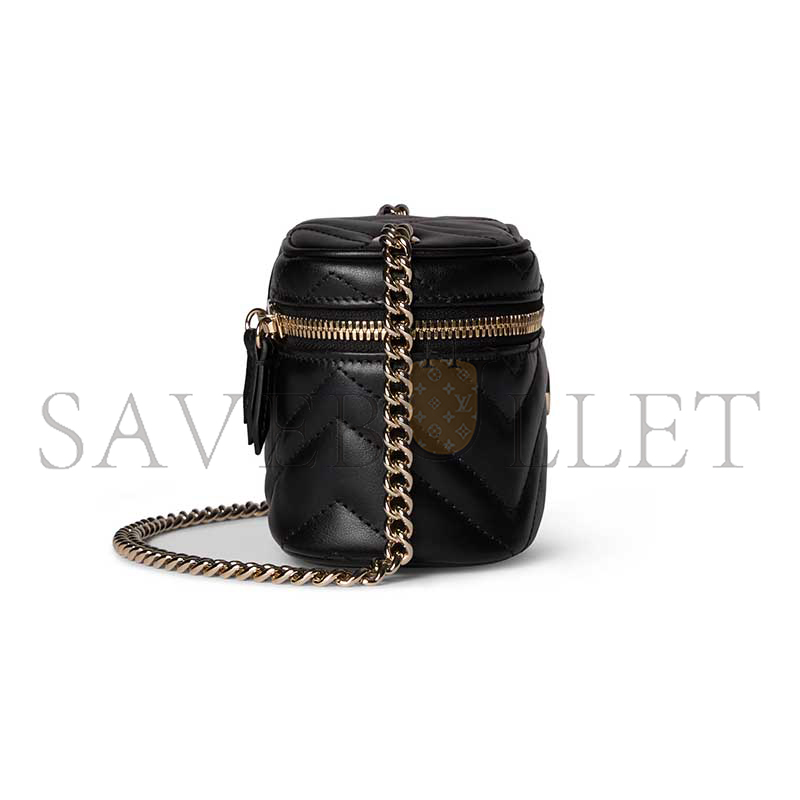 GUCCI GG MARMONT NANO VANITY BAG 837455 (15*8.5*8cm) GUCCI GG MARMONT NANO VANITY BAG 837455 (15*8.5*8cm)